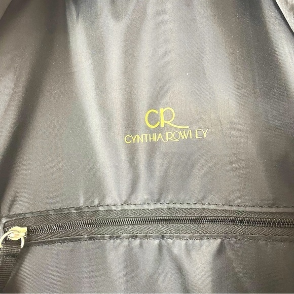 Cynthia Rowley Floral & Star Print Backpack Black NWT - Picture 4 of 10